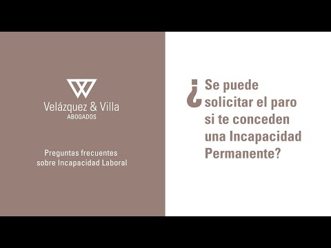 Con incapacidad permanente total, se puede cobrar paro en España