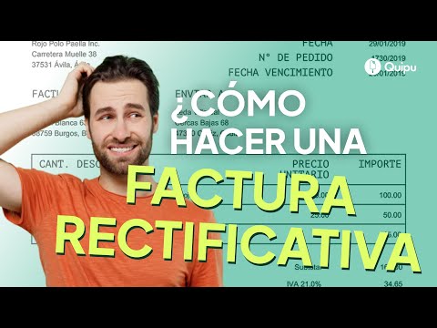 Modelo de factura rectificativa: recuperación de IVA