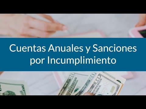 Sanción por no presentar cuentas anuales de sociedad inactiva.