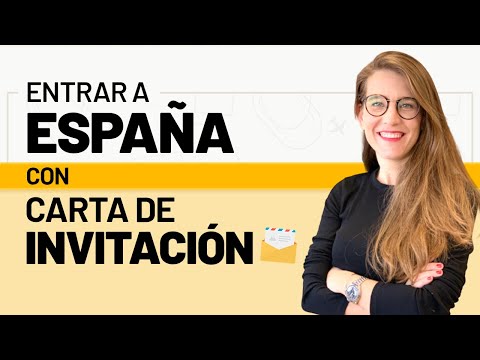 Cómo funciona la carta de invitación para España