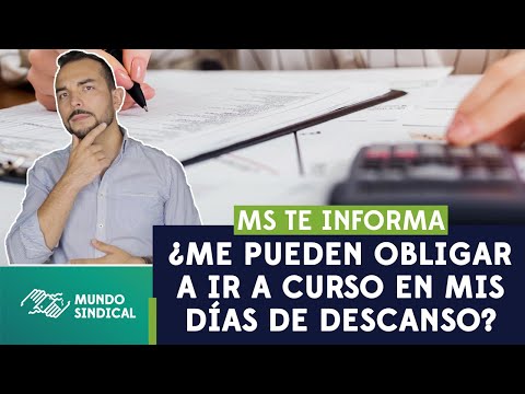 ¡Pueden hacerme trabajar en mi día de descanso!