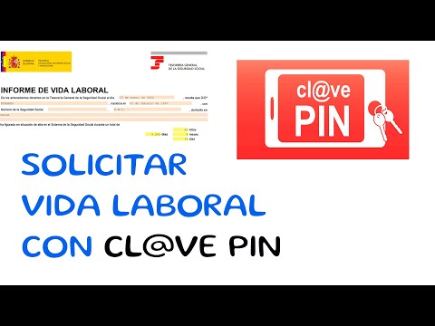 Cómo solicitar la vida laboral con Cl@ve PIN en España