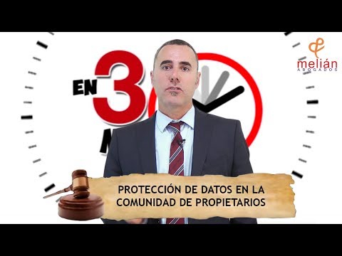 Ley de Protección de Datos en la Comunidad de Vecinos
