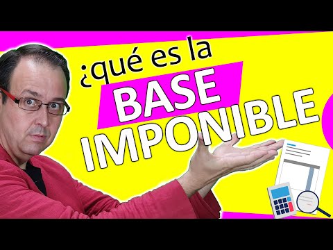¿Cuál es la base imponible de una factura en España?