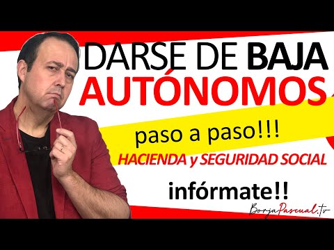 Baja autónomo Seguridad Social: ¡plazo!
