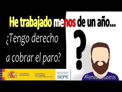 Cuánto se cobra de paro por 1 año trabajado?