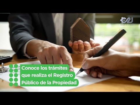 ¿El registro de la propiedad es público o privado?