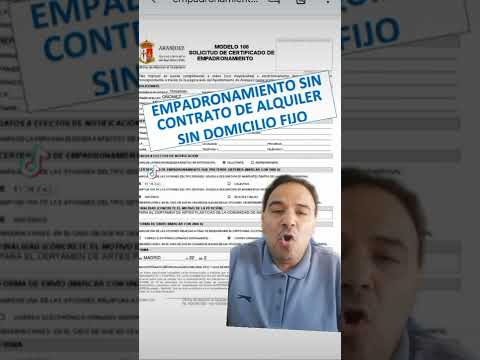 Cómo empadronarme correctamente en una vivienda alquilada en España