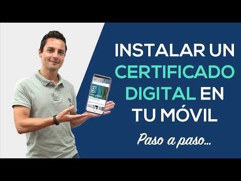 Cómo encontrar el certificado digital en Android