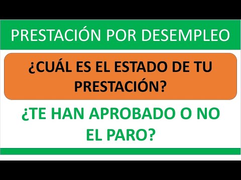 Cómo saber si está aprobada mi prestación