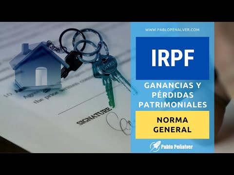 Saldo negativo de ganancias y pérdidas patrimoniales en España