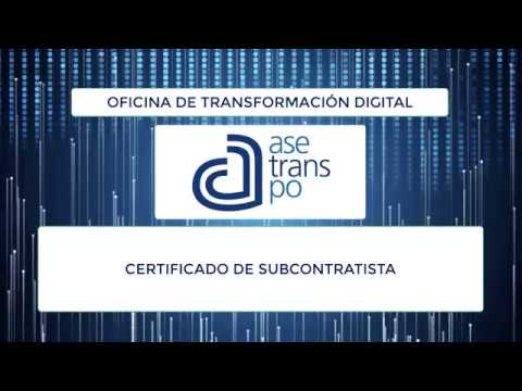 Certificado de Contratistas y Subcontratistas de la Agencia Tributaria