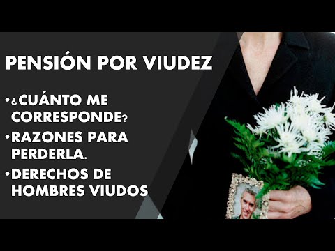 ¿Qué porcentaje de pensión le queda a una viuda?