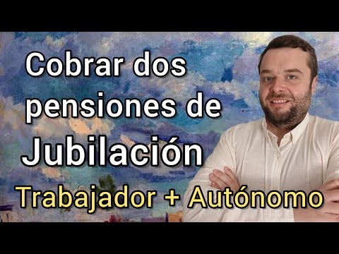 Cotización en dos regímenes para la pensión de jubilación.