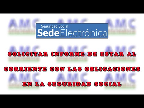 Informe de estar al corriente en las obligaciones de seguridad social vía SMS