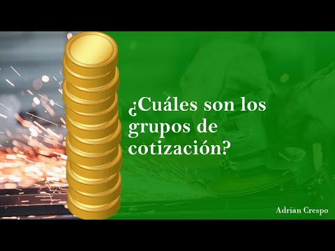 Grupos de Cotización de la Seguridad Social: 4 a 1