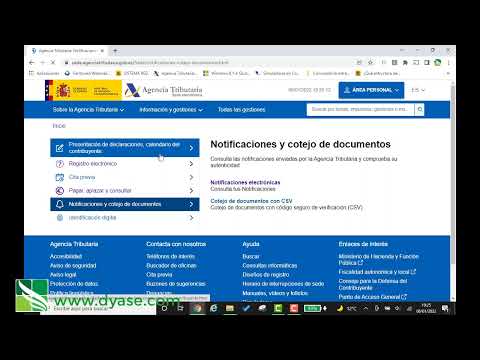 La Agencia Tributaria emite notificación para usted como titular
