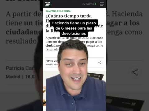¿Cuánto tarda Hacienda en dar la orden de pago?