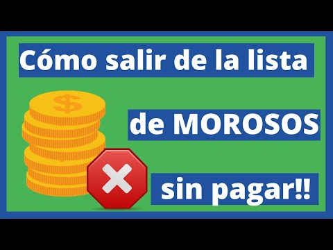 Cuando te meten en una lista de morosos, ¿qué hacer?