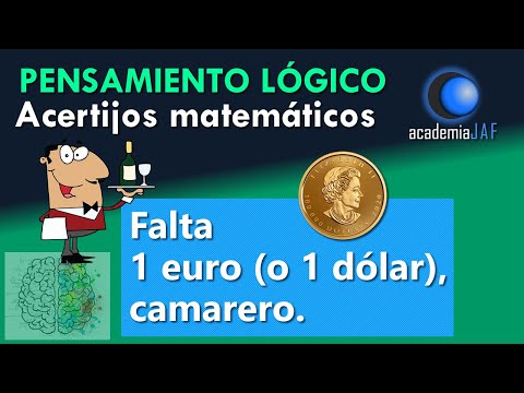 ¿Dónde está el euro que falta, camarero?