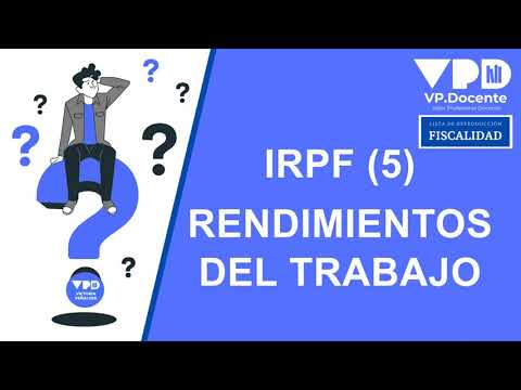 ¿Cuál es el rendimiento neto del trabajo en España?